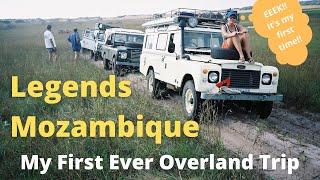 Classic Overland trip to Maputo Elephant Reserve in Mozambique in Old Land Rover Series.