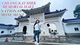 Tourist Attraction Taipei || Chiang Kai Shek Memorial Hall || Taiwan Travel Vlog