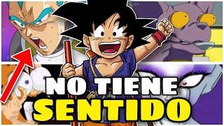 10 COSAS que NO TIENEN SENTIDO de DRAGON BALL Z/GT/SUPER