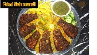 Fried fish mandi recipe | Arabic fish mandi recipe