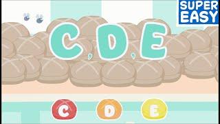 C,  D,  E - SUPER EASY Play Along