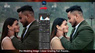 The Best  PRE WEDDING  Photo Colour Grading 2025 | Photoshop 2021 | Biki PhotographyArt