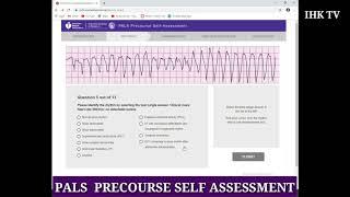 PALS PRECOURSE SELF ASSESSMENT - RHYTHM IDENTIFICATION