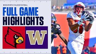 Sun Bowl: Louisville Cardinals vs. Washington Huskies | FULL GAME HIGHLIGHTS