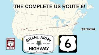 The Complete US Route 6 Road Trip