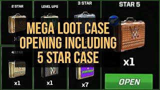 Mega Loot Case Opening || Including 5 Star Case || WWE Mayhem ||Anthony Gamer YT.