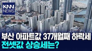 부산 아파트값 37개월째 하락세 / KNN
