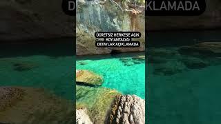 Antalya Gezilecek Yerler, Kemer Büyük Taş Koyu #antalya #camping 14 pro max ile çekildi