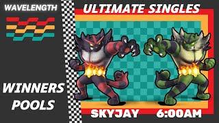 Skyjay (Incineroar) vs 6:00am (Incineroar) - Wavelength 2024 - Ultimate Singles - Winners Pools