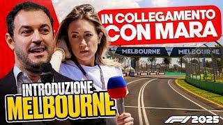 F1, si comincia! da MELBOURNE  ecco cosa succede. Siamo già in PISTA con MARA SANGIORGIO