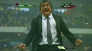 Celebración de Miguel Herrera en la final de la copa mx América vs Cruz Azul [HD]