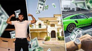 INSIDE A 24 YEAR OLD MILLIONAIRE'S $8M MANSION AND GYM | HASSAN HAIDER