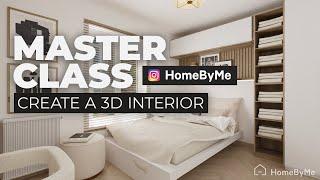 How to Easily Create a 3D Interior in 2025? (Using the Free HomeByMe Tool)