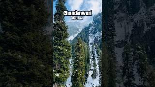 Chandanwari, Pahalgam, Kashmir. February 2024 #chandanwari #pahalgam #kashmirtourism #kashmirbeauty