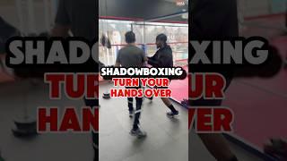 Pro Technique: Turn Your Hands Over for Perfect Punches #shadowboxing #boxingtraining #englandboxing