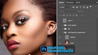 Beauty Portrait Retouch | High-End Retouching (with Photoshop and Frequency separation) + RAW IMAGE