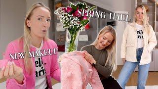 EARLY SPRING Vlog: Spring fashion haul, garden updates & new makeup favorites