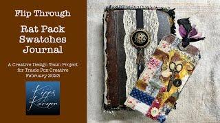 Flip Through: Rat Pack Swatches Journal | CDT Project for Tracie Fox Creative | #adfeature