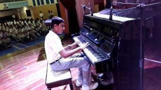 Bavin Binu Thomas, playing FANTAISIE IMPROMPTU, composed by Frederic Chopin.