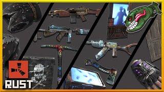 Rust Skins | Trust in Rust 5 Charity Skins, Abyss Gloves, Cursed Hide Pants & Shirt #354