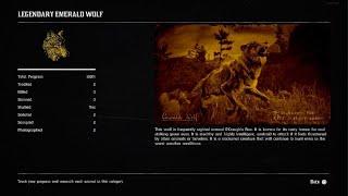 Legendary Emerald Wolf: Sample/Photo (Free Roam)