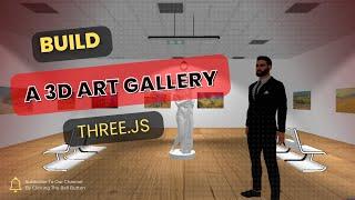 Build a Virtual AI Art Gallery: Interactive 3D Design with Three.js for Beginners