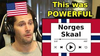 American Reacts to Norges Skaal | Norwegian National Song