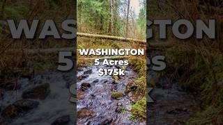 5 Acres of Washington Land for Sale with Creek & Utilities • LANDIO