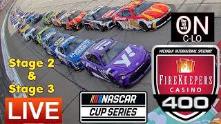 FireKeepers Casino 400 at Michigan. Live Nascar Cup Series. Play by Play, Live leaderboard, & more!