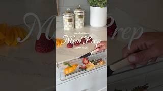 Meal Prep With Me  #asmrrestock #asmrcooking #mealprepideas #amazonfinds2025 #mealprepideas