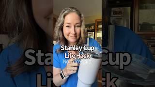 Stanley Tumbler Life Hack - NO MORE SPILLS | #amazonkitchenitems #kitchenhacks #lifehack #amazonhome