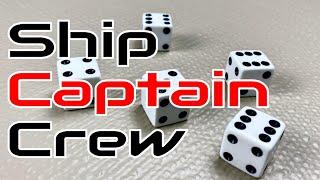 How to Play Ship Captain and Crew | dice games