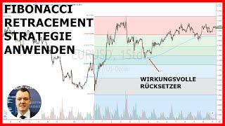  Fibonacci Retracement Trading Strategie richtig anwenden | Beispiele & Anleitung (Deutsch)