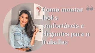 Look Confortável E Elegante Para O Trabalho