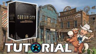 Carson City - Tutorial - gioco da tavolo