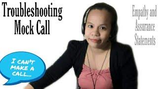 Mock Call #2: (Telco Account) Troubleshooting| Can't Make or Receive Calls