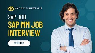 SAP MM Job Interview #sap #sapmm