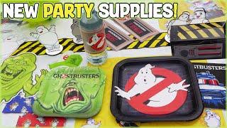 New Ghostbusters Party Supplies! | UNBOXING