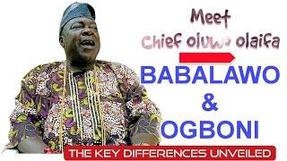 Meet Chief Babalawo/Oluwo Olaifa as He Unveils the Key Differences Between Babalawo & Ogboni