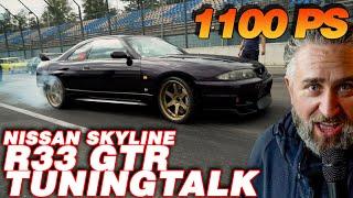 1100 PS Nissan Skyline GTR R33 von SLAP IT - Tuningtalk von der L8 Night 2021