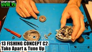 13 FISHING CONCEPT C2 - Take Apart & Tune up - Fishing Reel Maintenance