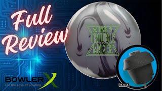 DV8 Trouble Maker Solid Bowling Ball | BowlerX Full Rreview with JR Raymond