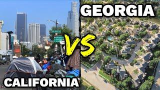 California Vs. Georgia! Why Are People Moving?