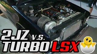 $$ 1000+hp 2JZ Datsun 240z vs 1300+hp Turbo LSX Blazer $$