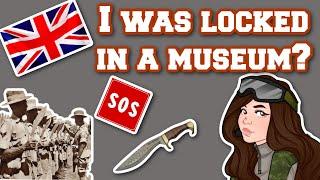 i was locked inside of a museum?? storytime | minecraft parkour