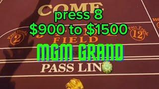 live craps at the MGM Grand (part 1) #craps #casino #gambling #vegas #vegasdaytripper