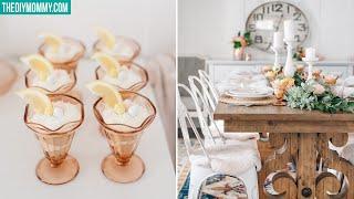 DECORATE, DIY & DESSERT | Spring Tablescape Idea