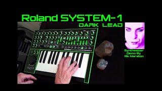 Roland System-1 Dark Lead ACB Aira Synthesizer Rik Marston