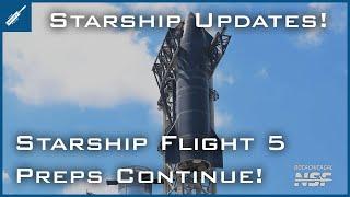 SpaceX Starship Updates! Starship Flight 5 Preparations Continue & Starship Destacked! TheSpaceXShow