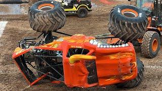 Monster Jam Craziest Crashes & Saves Compilation 2022